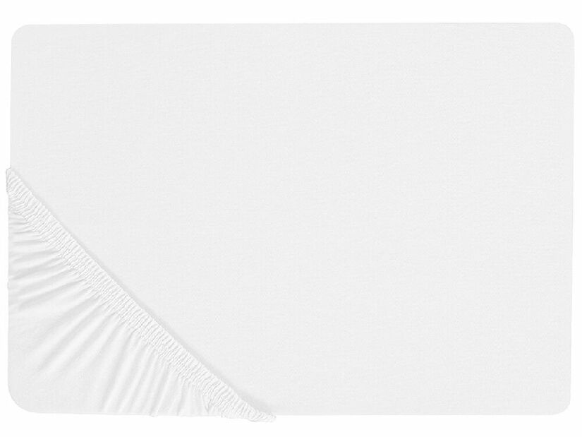 Cearceaf de pat 160 x 200 cm Januba (alb)