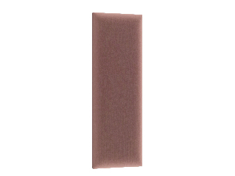 Panou tapițat Quadra 50x20 cm (roz)
