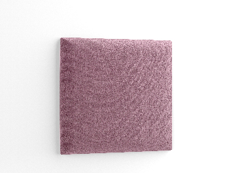 Panou tapițat Quadra 40x40 cm (roz)