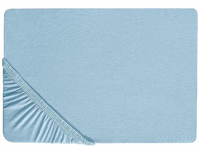 Cearceaf pentru pat 90 x 200 cm Hoffie (albastra deschis)