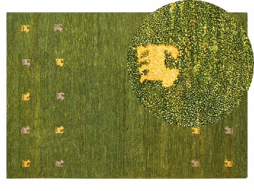 Covor 140 x 200 cm Yulat (verde)
