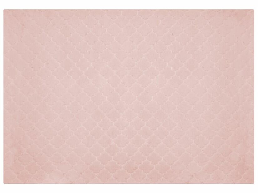 Covor din blană artificială 160 x 230 cm Gharry (roz)