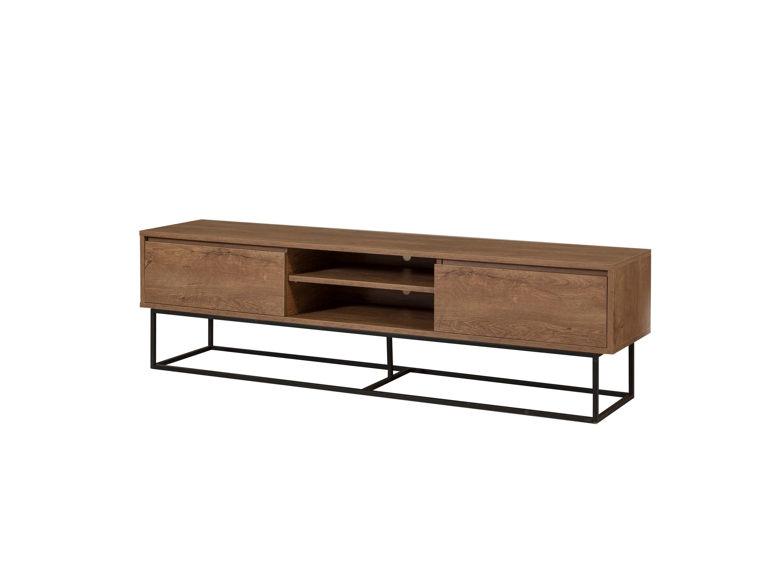 Set mobilier living Laxusona 11 (Nuc + negru)