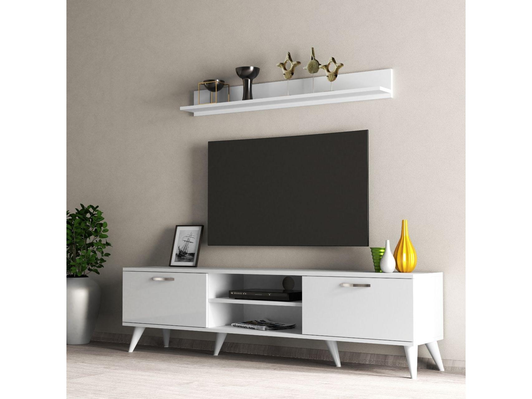 Mobilier living Lavune 1 (alb) 