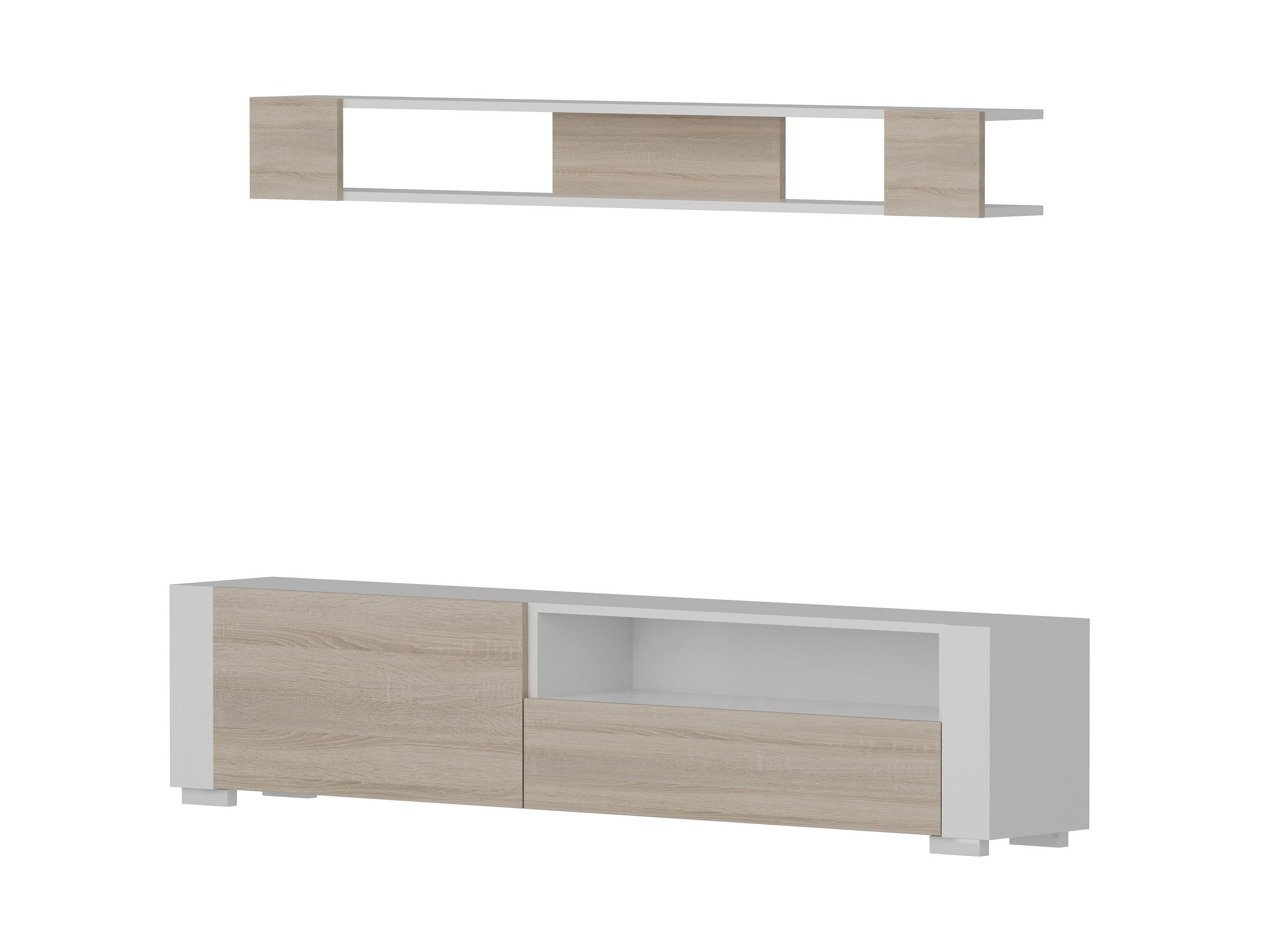 Mobilier living Ariell (Alb + cordoba) 