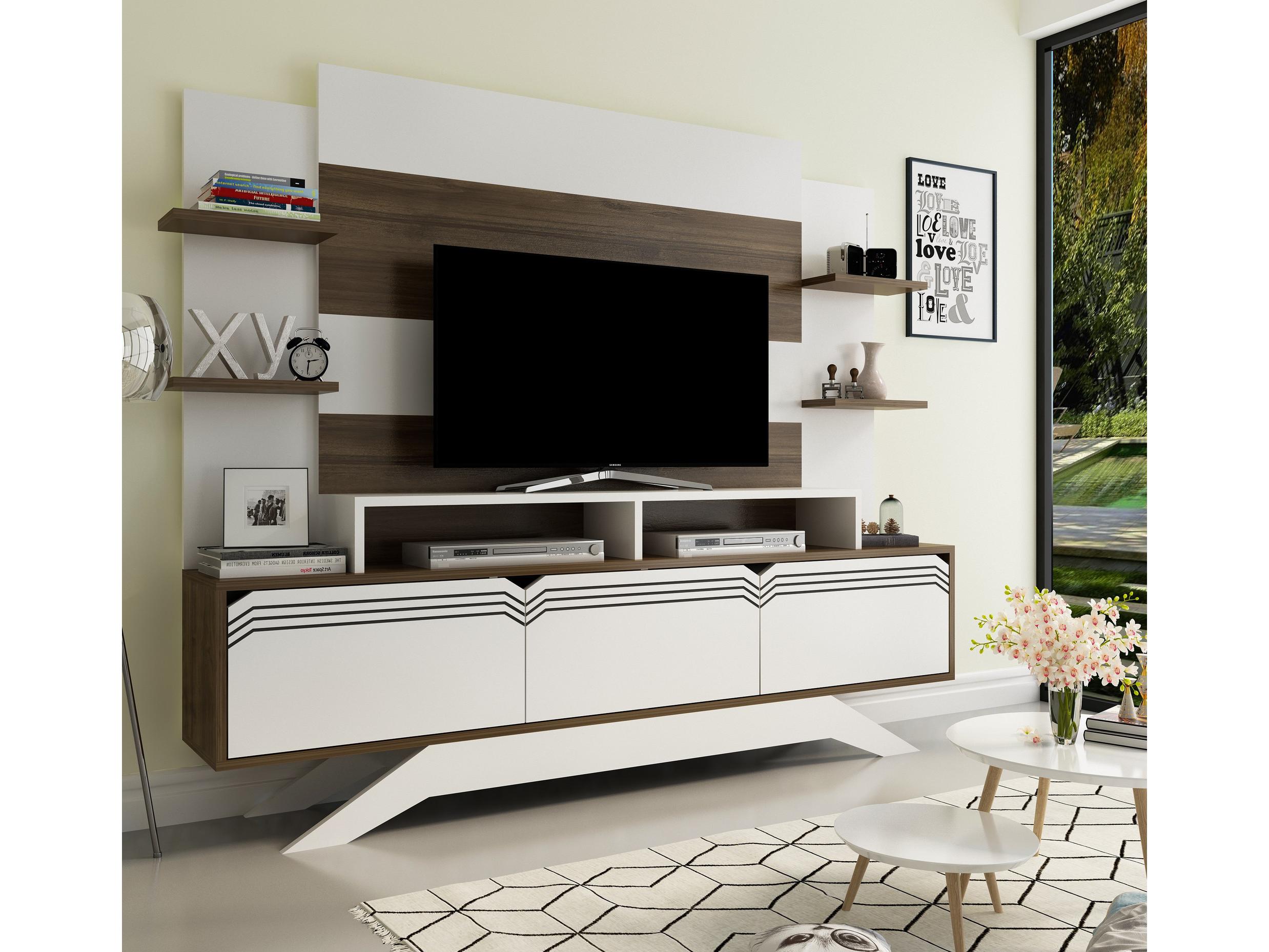 Mobilier living Dajama (Nuc + Alb) 