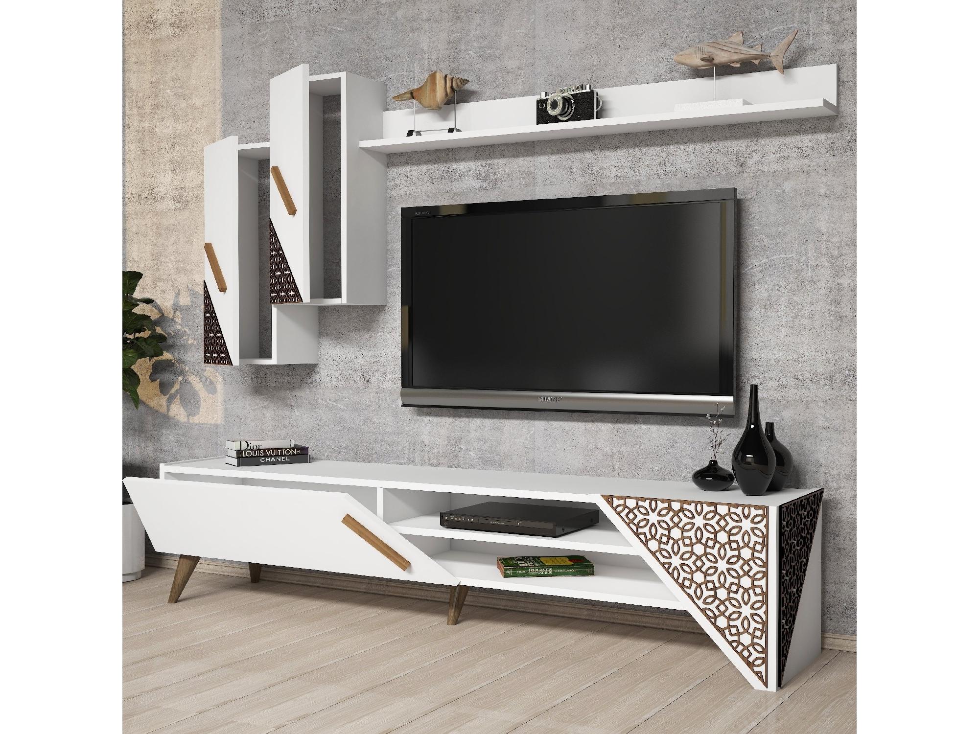 Mobilier living Berny (Alb) *vânzare stoc