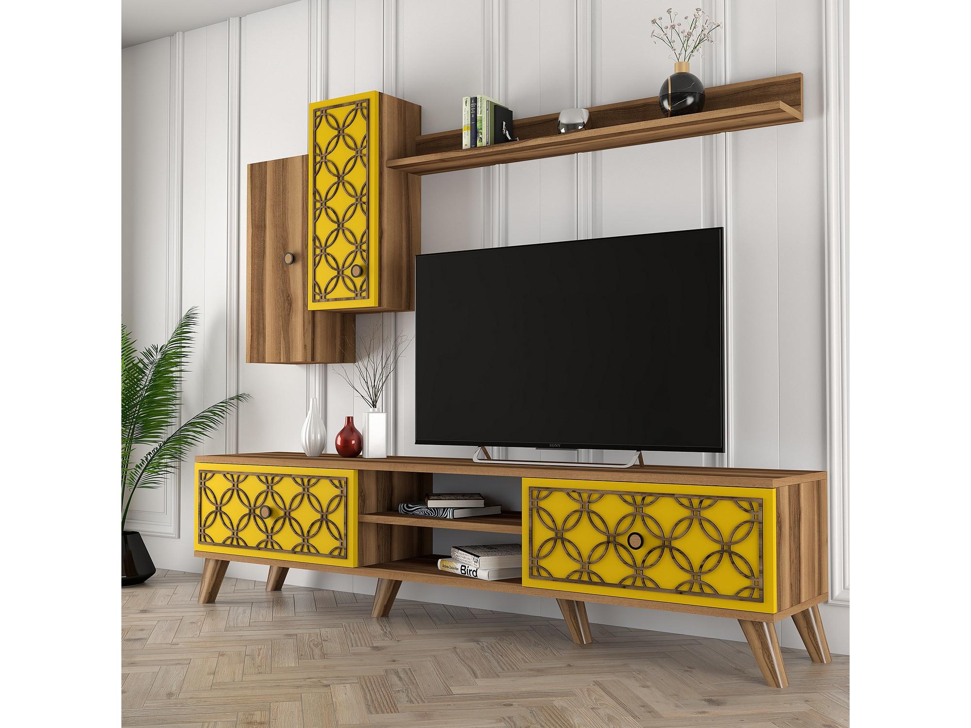 Mobilier living Classy S (Nuc + Galben)