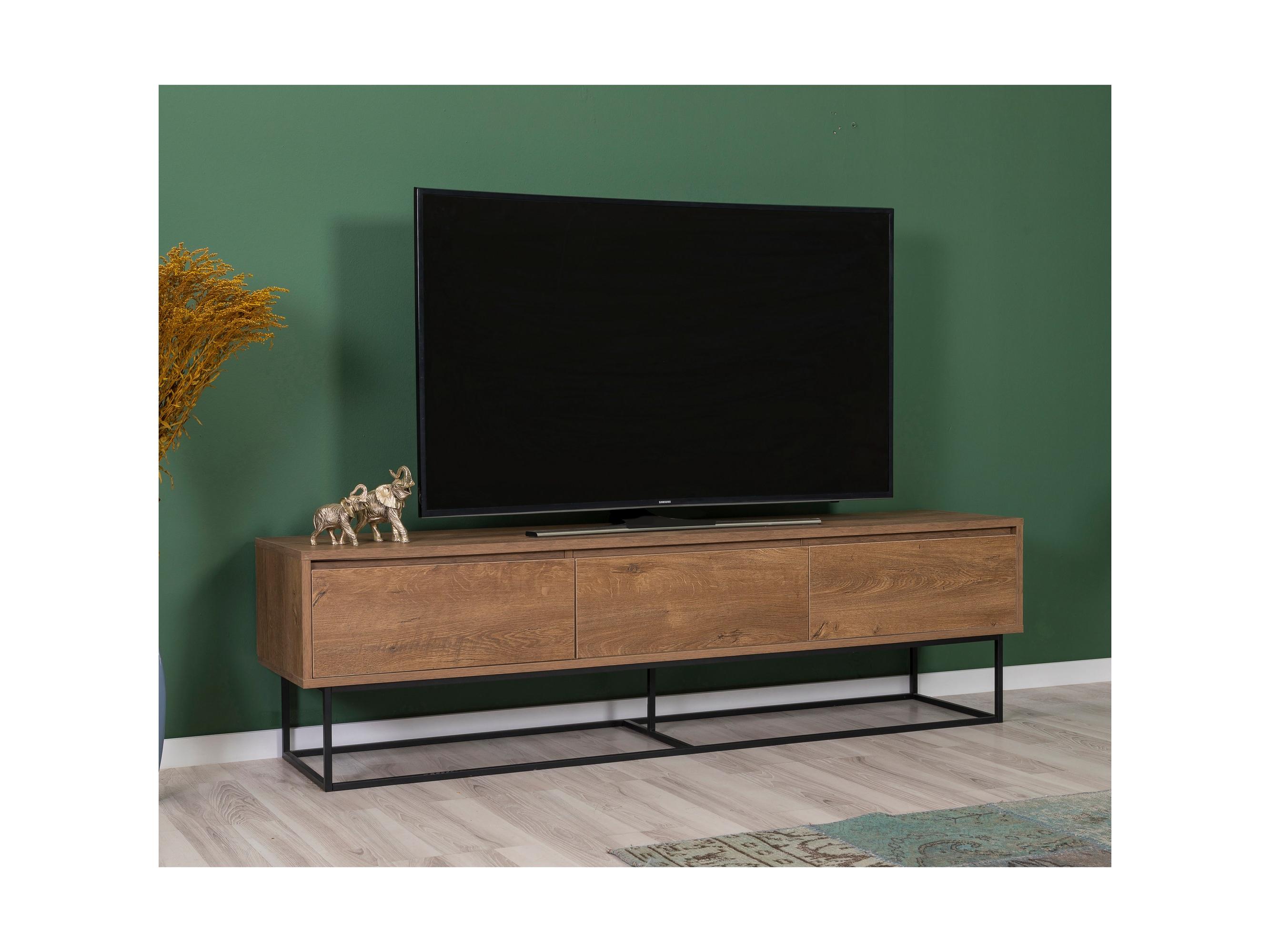 Mobilier living Lexuna 21 (Nuc + Negru)