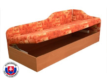 Pat de o persoană (canapea) 80 cm Eda 4/2 (cu saltea sandwhich) (D)