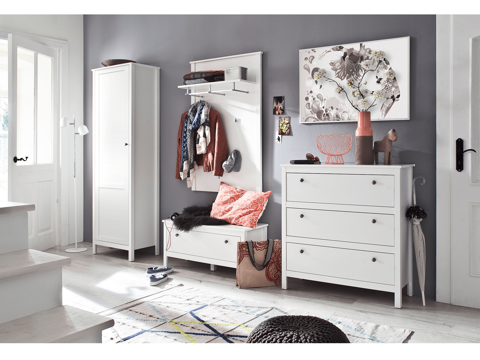 Mobilier hol Otis (Alb)