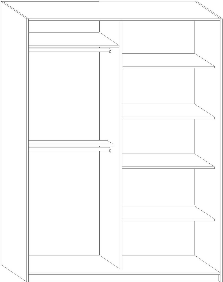 Dulap de haine Prestwood 160 B