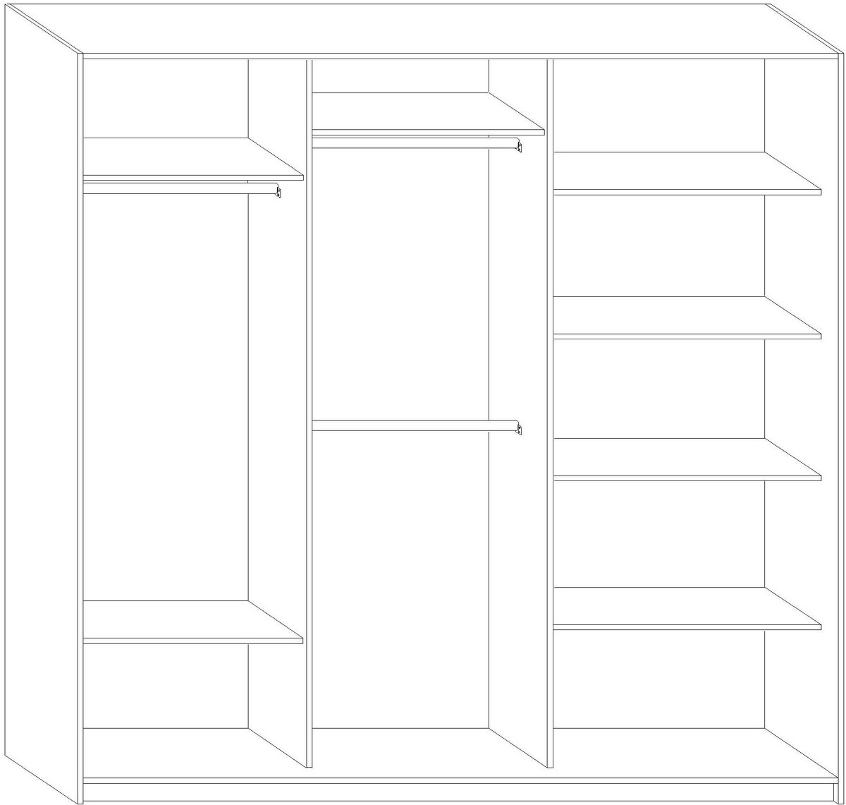 Dulap de haine Prestwood 220 D