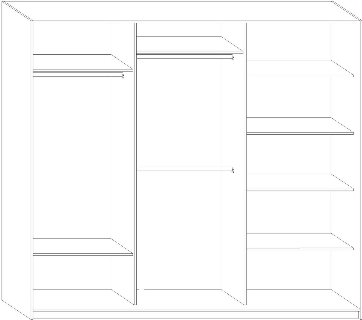 Dulap de haine Prestwood 240 D