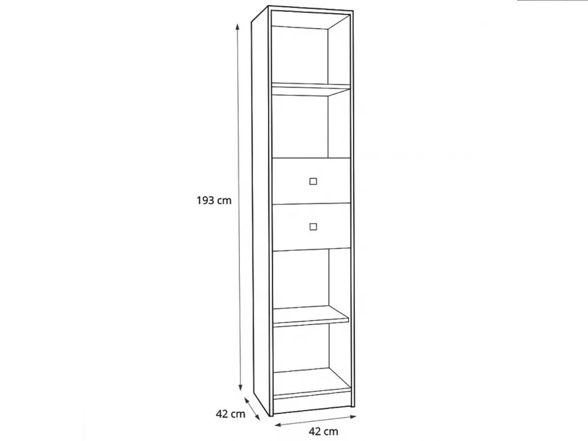 Dulap cu rafturi Torton T6